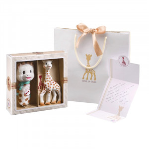 Coffret de naissance Sophie la Girafe avec hochet Vulli