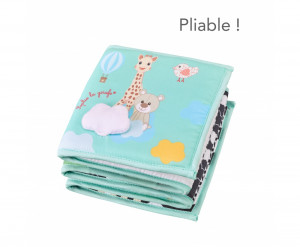 Livre d'éveil à déplier Sophie la girafe