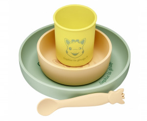 Set repas silicone Sophie la girafe