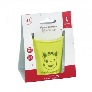 Verre silicone Sophie la girafe Vulli