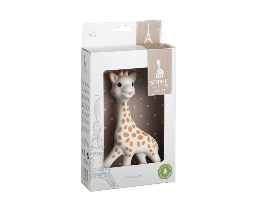 Coffret naissance prêt à offrir Sophie la girafe et Colo'rings